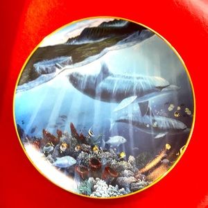 Danbury Mint Underwater Paradise collector’s plate